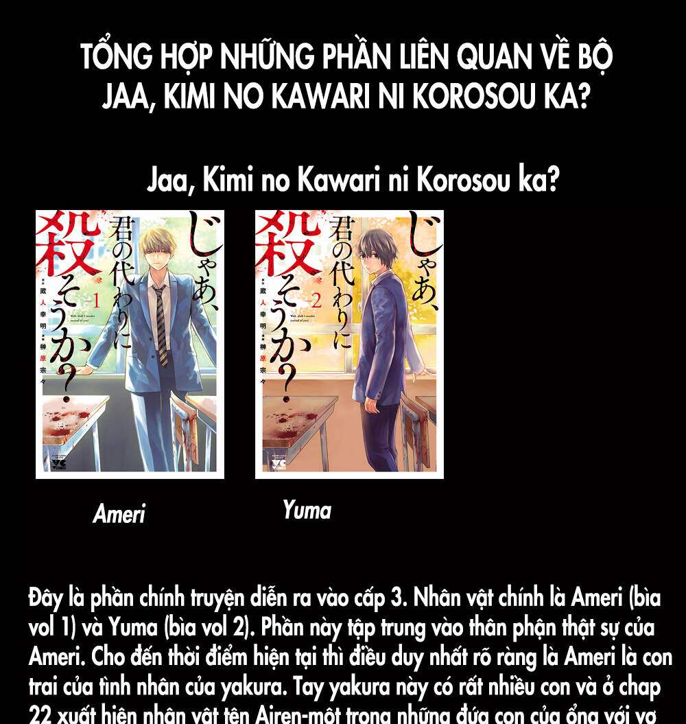 Jaa Kimi No Kawari Ni Korosou Ka ~ Prequel (Tiền truyện) - 10 - /uploads/20231226/70a4ec311358527a37d895da931233c1/chapter_10/page_2.jpg