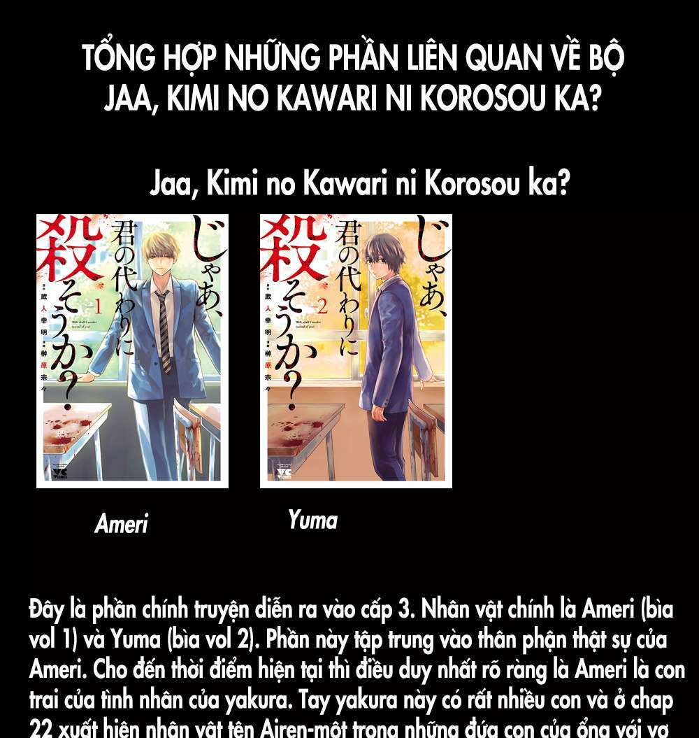 Jaa Kimi No Kawari Ni Korosou Ka ~ Prequel (Tiền truyện) - 2 - /uploads/20231226/70a4ec311358527a37d895da931233c1/chapter_2/page_1.jpg