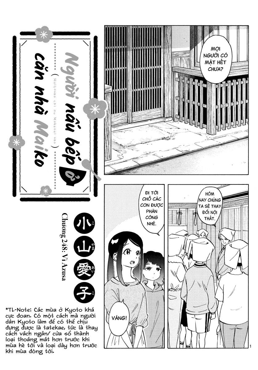 Maiko-san Chi no Makanai-san - 248 - /uploads/20240718/ac715af3b4ba51f30ff2c0e185c9f407/chapter_248/page_0.jpg